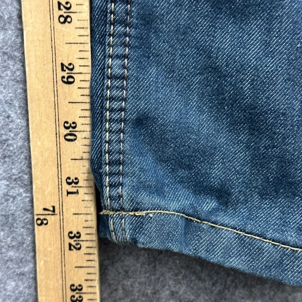 NEW PD&C Jeans Mens 46x32 Blue Milano Straight‎ Leg Denim Pants New
